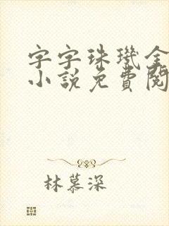 字字珠玑金银花小说免费阅读