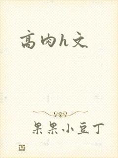 高肉h文封面