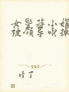 女警蒋小娟的奶被领导吃掉了