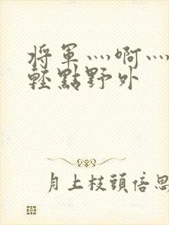 将军灬啊灬啊灬轻点野外