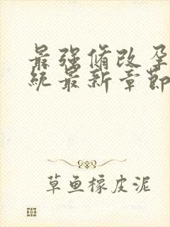 最强修改孕妇系统最新章节