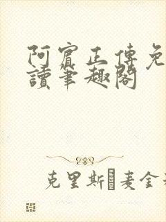 阿宾正传免费阅读笔趣阁