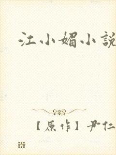 江小媚小说封面