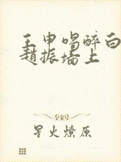 王申喝醉白洁被赵振墙上封面