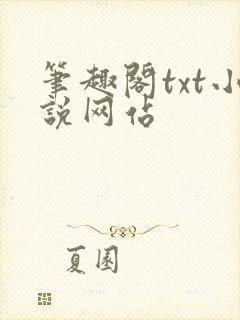 笔趣阁txt小说网站