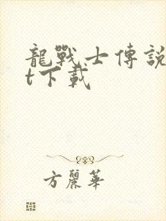 龙战士传说txt下载