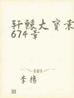 轩辕大宝袁雪妃674章