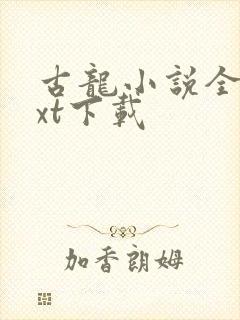 古龙小说全集txt下载封面