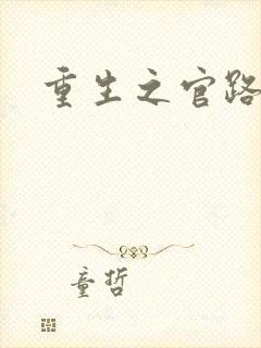 重生之官路风流封面