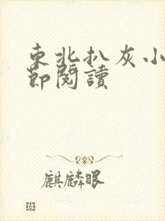 东北扒灰小说分节阅读封面