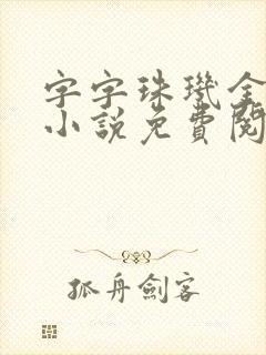 字字珠玑金银花小说免费阅读