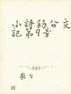 小诗的公交车日记第9章