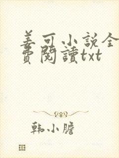 姜可小说全文免费阅读txt封面