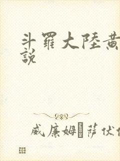 斗罗大陆黄化小说封面