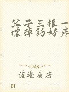 父子三根一起会坏掉的好疼