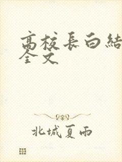 高校长白结小说全文