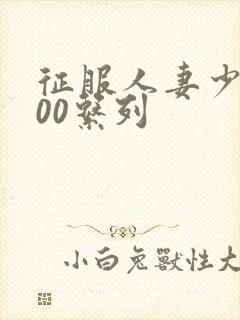 征服人妻少妇500系列封面