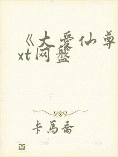《大爱仙尊》txt网盘封面