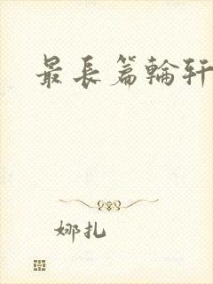 最长篇轮轩小说封面