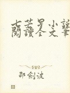 七芒星小说免费阅读全文笔趣阁