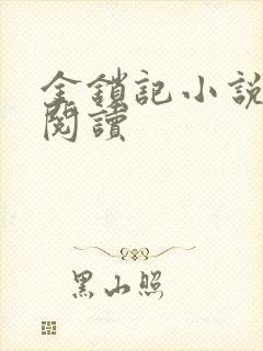 金锁记小说全文阅读封面