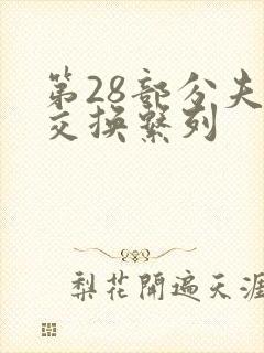 第28部分夫妇交换系列