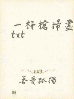一杆枪扫尽全家txt