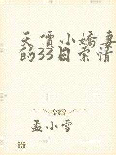 天价小娇妻总裁的33日索情