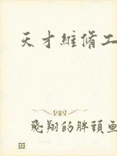 天才维修工封面