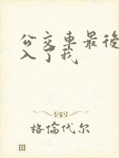 公交车最后一排入了我