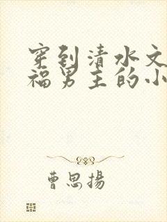 穿到清水文里造福男主的小说封面