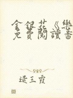 金银花《乐可》免费阅读番外封面