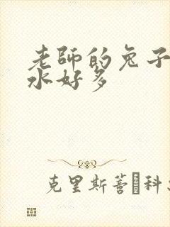 老师的兔子好软水好多封面