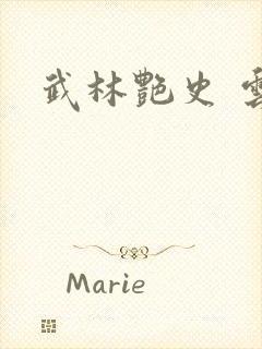 武林艳史 云平封面