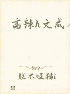 高辣h文成人h封面