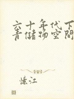 六十年代下乡知青储物空间