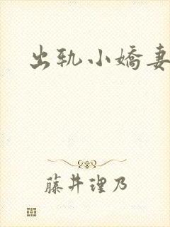 出轨小娇妻封面