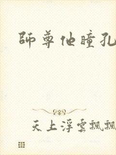 师尊他瞳孔地震封面