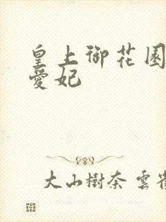 皇上御花园中要爱妃