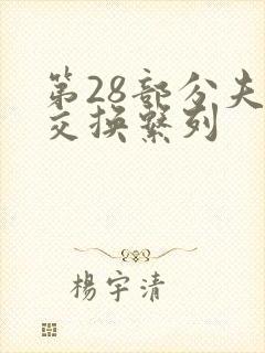 第28部分夫妇交换系列