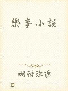 乐事小说封面