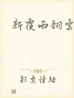新覆雨翻云封面