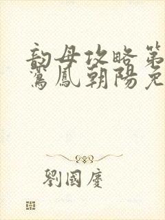 韵母攻略第二部鸾凤朝阳免费阅读