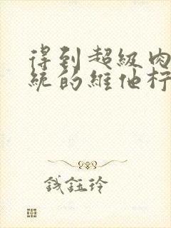 得到超级肉禽系统的维他柠檬茶