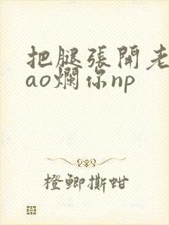 把腿张开老子cao烂你np封面