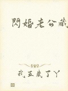 闪婚老公藏不住