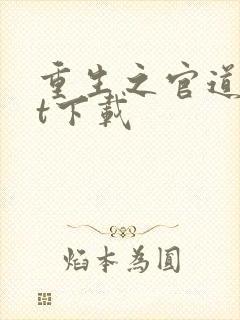 重生之官道txt下载