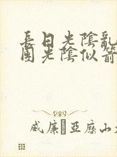 长日光阴乱作一团光阴似箭眇眇封面