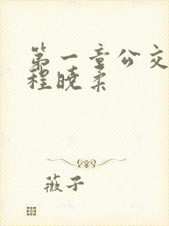 第一章公交激战程晓柔