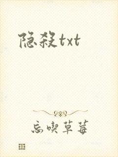 隐杀txt